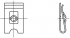10x BLECHMUTTERN Schnappmuttern f�r 4,2 bis 4,8mm Blechschraube