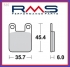 Bremskl�tze 535 Bremsbel�ge PEUGEOT Speedfight 1 + 2 50-100
