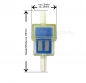 BENZINFILTER � 7 uni. f�r Roller, Pocket Bike, KRAD, Quad, ATV