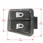 Auf-/Abblend Lichtschalter Fernlicht f�r viele Roller DAELIM RIVERO...