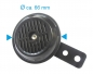 Hupe Horn 12V f�r Roller Motorrad ATV Quad Moped Signalhorn