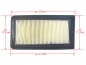 S] RMS Marken LUFTFILTER Luftfiltereinsatz f�r Suzuki AN 650 Burgman 2002 > 2014 Burgmann