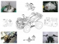 Werkstatt-Handbuch Reparaturanleitung f�r TGB Blade 250 / 325 S/W KOPIERT auf DIN-A4
