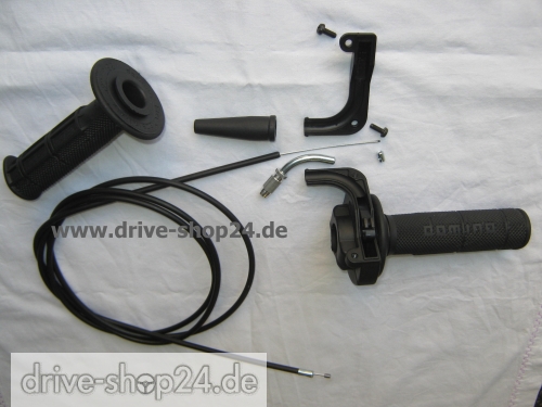 Drehgasgriff Umbausatz f�r Quad ATV DOMINO Gasgriff
