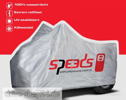 ABDECKPLANE KLEIN M-L Garage Wetterschutz-Plane f�r Quad ATV SPEEDS Quadgarage