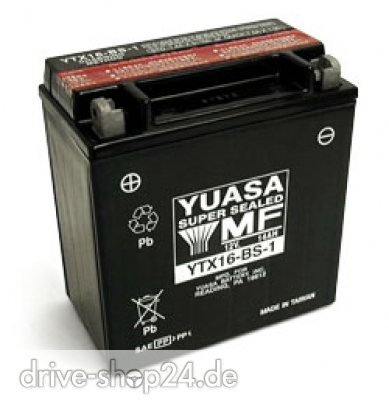 YTX16-BS-1 12V / 14Ah  YUASA Batterie