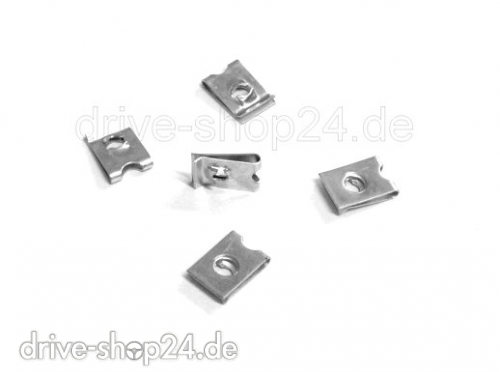 10x BLECHMUTTERN Schnappmuttern f�r 4,2 bis 4,8mm Blechschraube