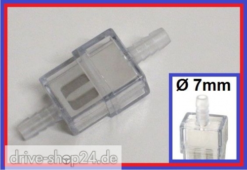 BENZINFILTER � 7 uni. f�r Roller, Pocket Bike, KRAD, Quad, ATV