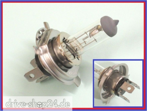 H4 Halogen-Lampe-Birne Gl�hlampe Gl�hbirne 12V 35/35W PX43T HS1