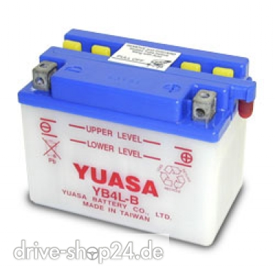 YB4L-B YUASA Batterie Akku YB4LB, YB, YB4, 4, L, LB 4LB 4L