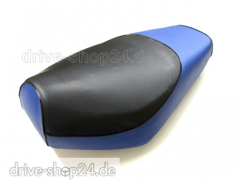 Sitzbank in BLAU-SCHWARZ Design f�r CPI, Explorer, Keeway Roller