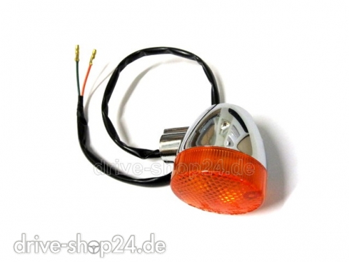 DAELIM VL 125 Daystar BLINKER komplett vorne links chrom-gelb