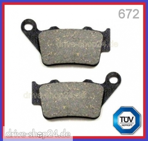 BMW C1 Roller 125 200 BREMSKL�TZE HINTEN Bremsbel�ge mit ABE