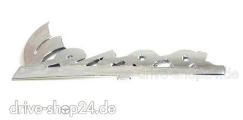 VESPA SCHRIFTZUG Aufkleber Emblem Plakette Schrift 18x6cm