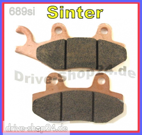KREIDLER-SMC Mustang 170 200 250 Quad SINTER BREMSKL�TZE HINTEN