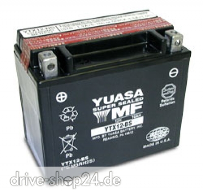 YTX12-BS 12V / 10Ah  YUASA Batterie