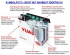 6N11A-1B 6V 11Ah YUASA Batterie Akku