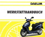 Werkstatt-Handbuch Reparaturanleitung f�r DAELIM Otello SG125 VERGASER S/W KOPIERT